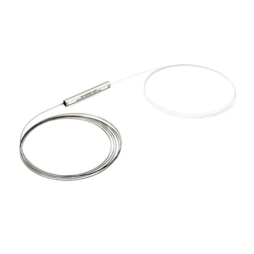 1x64 PLC Fiber Splitter, Steel Tube, Bare Fiber 250μm, No Connector, Singlemode