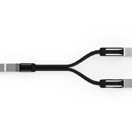 200G QSF56 to 2x QSFP56 breakout DAC