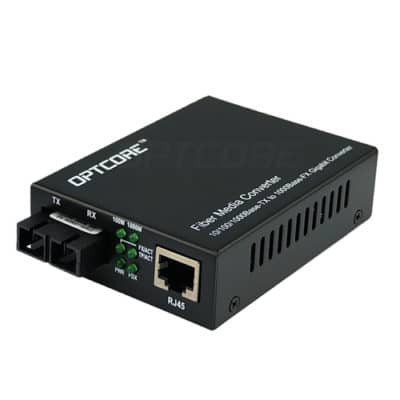 10/100/1000Base-T to 1000Base-EX Single-mode 40km Fiber Media Converter