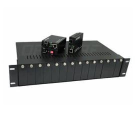 14-Slot Media Converter Rack-mount Chassis