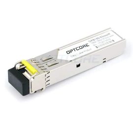 Zhone SFP-FE-BX-1550-SLC Compatible 100BASE-BX TX:1550nm/RX:1310nm 10km Industrial SFP Transceiver