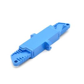 E2000 to E2000 UPC Simplex Singlemode Plastic Fiber Adapter, With Flange
