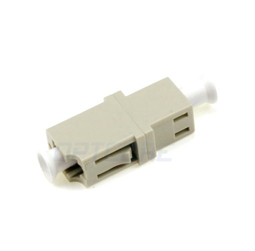 LC to LC Simplex Multimode Plastic Fiber Adapter, Without Flange