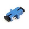 SC to SC Simplex Singlemode Plastic Fiber Adapter, With Flange