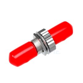ST to ST Simplex Singlemode Metal Fiber Adapter, Without Flange