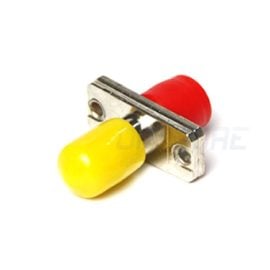 FC Female to ST Female Simplex Singlemode Fiber Optic Adapter
