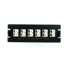 FHD-FAP-6DLC-OM2 FHD Fiber Adapter Panel,6x LC UPC Duplex Multimode Adapter P3 500x500