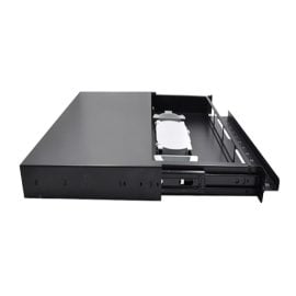 FHD High Density 1U Rack Mount Fiber Enclosure Unloaded, Sliding Drawer
