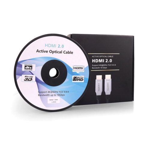4K UHD Fiber Optic HDMI 2.0 Active Optical Cable (AOC) - Image 2