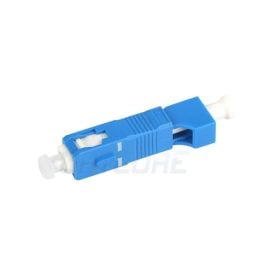 FA-LC/F-SC/M-SM-SX LC/UPC Female to SC/UPC Male Simplex Singlemode Fiber Optic Adapter