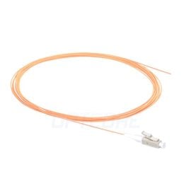 LC/UPC Multimode 62.5/125µm OM1 PVC 0.9mm Simplex Fiber Optic Pigtail