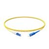 LC-SC 9/125 OS2 Singlemode PVC (OFNR) Simplex Fiber Patch Cable