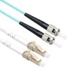 LC-ST 10G OM3 Multimode Duplex Fiber Optic Patch Cable