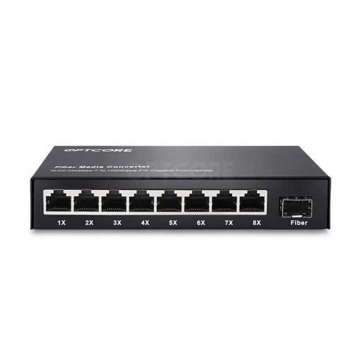 MC-GSA18-L_gigabit-sfp-8rj45-media-converter_front_web