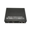 2-Port 10/100/1000Base-T RJ45 Ethernet + 2-Port 1000Base-FX SFP Fiber Media Converter