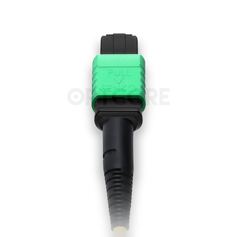 MPO Female to LC Fiber Breakout Cable, 8 Fiber 9/125 Singlemode OS2, Type B, LSZH - Image 2
