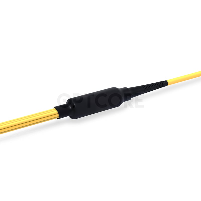 MPO Female to LC Fiber Breakout Cable, 8 Fiber 9/125 Singlemode OS2, Type B, LSZH - Image 5