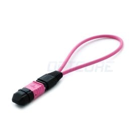 MPO Female 50/125 Multimode OM4 Fiber Optic Loopback Module