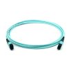 50/125 Multimode OM3 MPO Fiber Trunk Cable, 12 Fiber