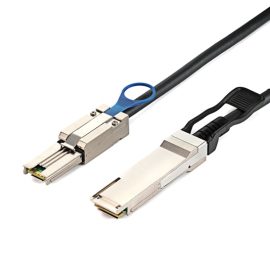 External Mini-SAS SFF-8088 to QSFP SFF-8436 Cable, 0.5 to 5-Meter
