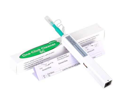 One-Click Fiber Optic Cleaner Pen for 2.5mm SC/FC/ST Connectors (800 cleans) - Image 2