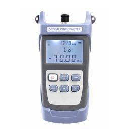 Portable Optical Power Meter (-50~+26dBm) with 2.5mm SC/FC Connector
