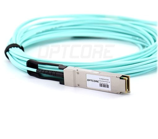 1~100m 100G QSFP28 to 4x25G SFP28 Breakout Active Optical Cable (AOC) - Image 4