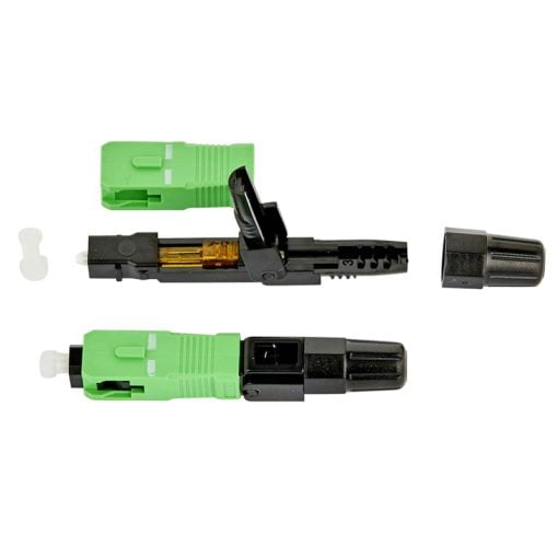 SC/APC Pre-polished Ferrule Field Fast/Quick Connector, Singlemode, Type A - Image 2