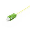 SC/APC Singlemode 9/125µm OS2 PVC 0.9mm Simplex Fiber Optic Pigtail