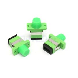 SC/APC Female to FC/APC Female Simplex Singlemode Fiber Optic Adapter