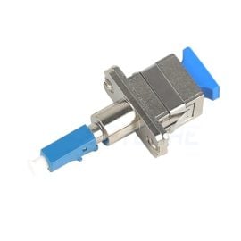 LC Male to SC Female Simplex Singlemode Fiber Optic Adapter