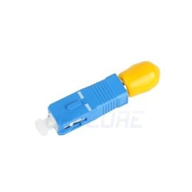 SC Male to ST Female Simplex Singlemode Fiber Optic Adapter
