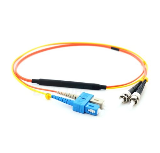 SM SC to MM ST 62.5/125μm Mode Conditioning Fiber Optic Patch Cable (PVC)