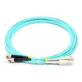 SC-ST 10G OM3 Multimode Duplex Fiber Optic Patch Cable