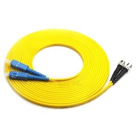 SC-ST 9/125 OS2 Singlemode Duplex Fiber Patch Cable