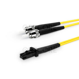 Alternative view of ST-MTRJ 9/125μm OS2 Singlemode Duplex Fiber Optic Patch Cable