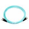 ST-ST 10G OM3 Multimode Duplex Fiber Optic Patch Cable