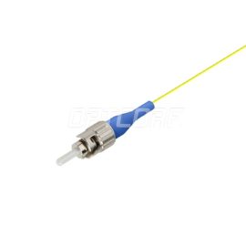 ST/APC Singlemode 9/125µm OS2 PVC 0.9mm Simplex Fiber Optic Pigtail