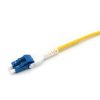 LC-LC Uniboot 9/125 OS2 Singlemode PVC (OFNR) Duplex Fiber Patch Cable
